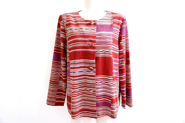 顔映りがパッと明るくしてくれる！詩仙堂のジャケットをお売りいただきました