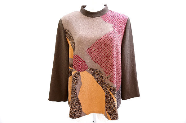 紅葉を思いだすような鮮やかさがポイント！詩仙堂のトップスをお売りいただきました