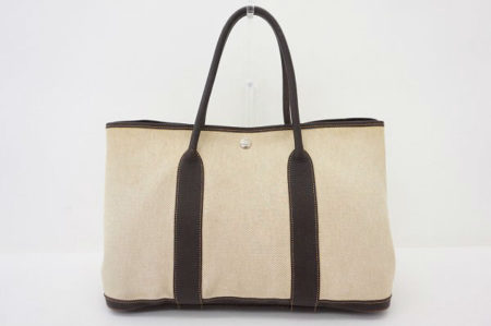 仕事にプライベートに使い勝手抜群！エルメスのガーデンパーティハンドバッグを買取しました