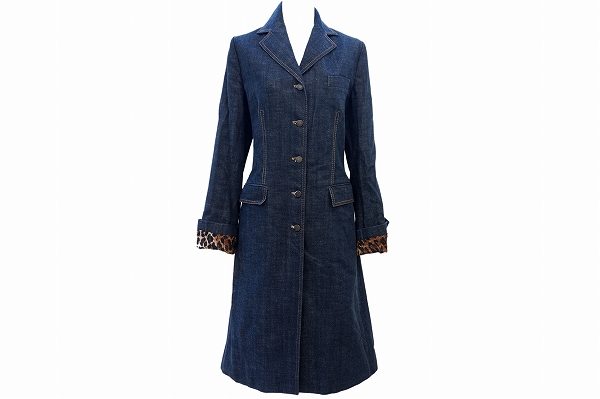 スーツのようにスマートな印象にしてくれる！ドルチェ＆ガッバーナのデニムコートを買取しました