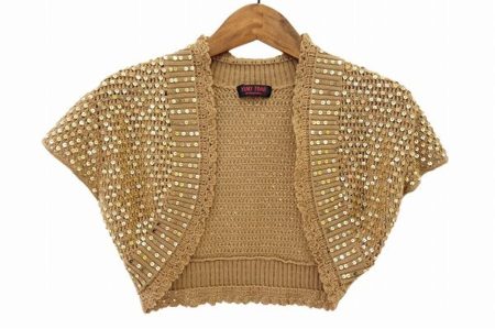 ノースリーブでは不安なときにピッタリ！ユキトリイのボレロをお売りいただきました