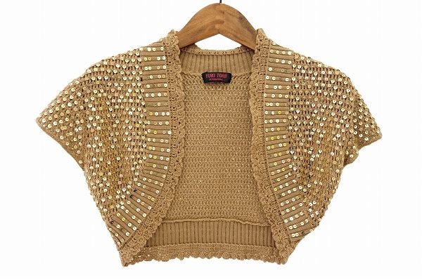 ノースリーブでは不安なときにピッタリ！ユキトリイのボレロをお売りいただきました