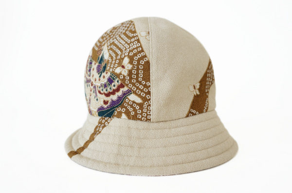 ベージュ×ブラウンの組み合わせがポイント！ヒトシタムラの帽子を買取しました