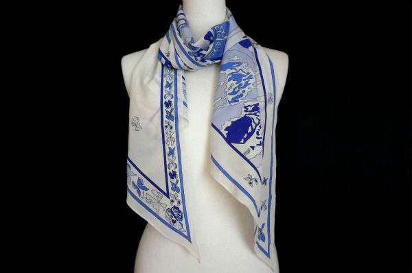 首元にもバッグにもエレガントさをプラスできる!エミリオ・プッチのスカーフを買取しました
