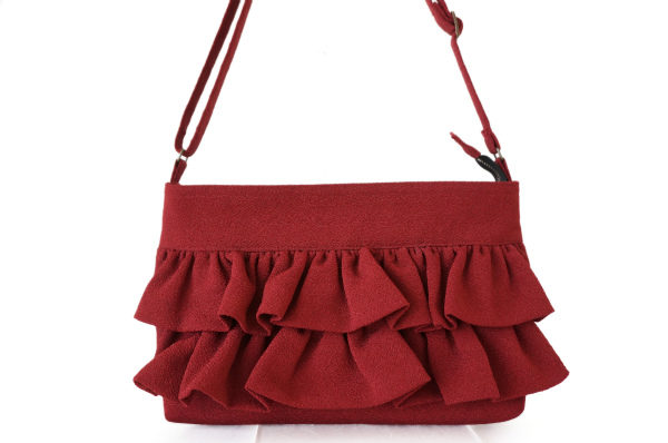 差し色にピッタリ!詩仙堂のショルダーバッグを買取しました