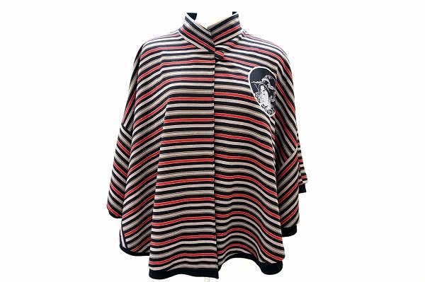 ボーダーと和の融合が品のよさをアップ！詩仙堂のトップスをお売りいただきました