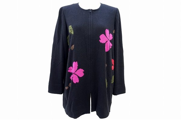 鮮やかピンクで華やかさもしっかりプラス!斉藤都世子のジップジャケットを買取しました