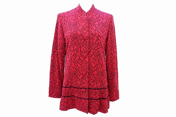 ビビットカラーで元気をもらえる1着!斉藤都世子ジャケットを買取しました