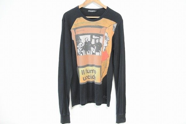 おしゃれな絵柄でお出かけも楽しくなる！ドルチェ＆ガッバーナのカットソーを買取しました