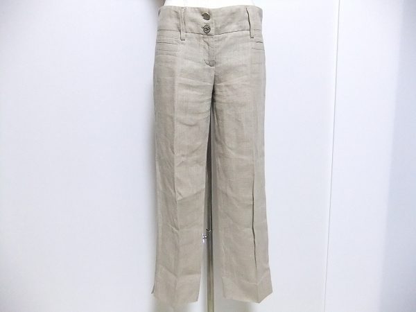 リネン素材で着心地からこだわる！ドルチェ＆ガッバーナのパンツを買取しました