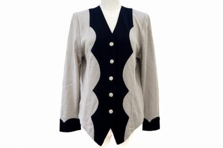 芸術のような模様がおしゃれになる！斉藤都世子のカーディガンをお売りいただきました