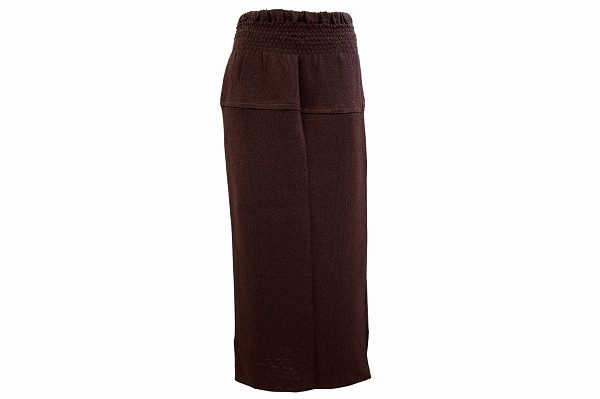 モダンな雰囲気がお好きな方に!斉藤都世子のニットスカートをお売りいただきました