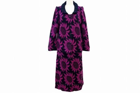 カラフルな中にも上質さが潜在しています！斉藤都世子のひまわりニットセットアップを買取しました