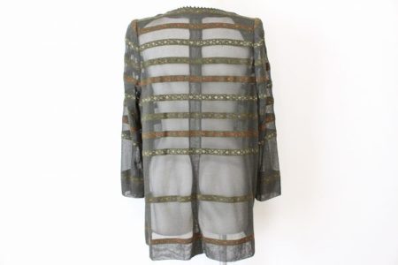 深みのあるグリーンがレア！斉藤都世子のカーディガンをお売りいただきました