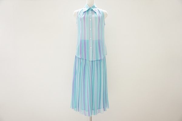 さわやかで凛とした印象になれる!レキップヨシエイナバのセットアップを買取しました