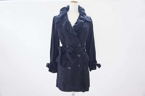 ラメ入りコートで煌びやかな印象に！レコパンのコートをお売りいただきました