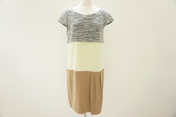 3色のグラデーションがレア！ダイアグラム グレースコンチネンタルのワンピースを買取しました