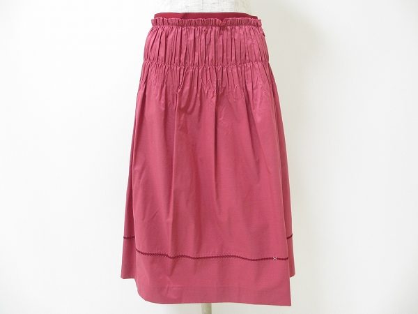 ビビットカラーで元気をもらえる一着！ユキコハナイ スカート をお売りいただきました