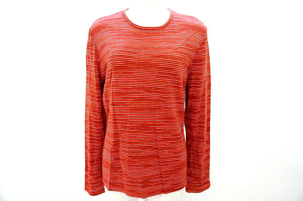 Uネックで女性らしい雰囲気もプラスできます！ミッソーニスポーツのカットソーをお売りいただきました