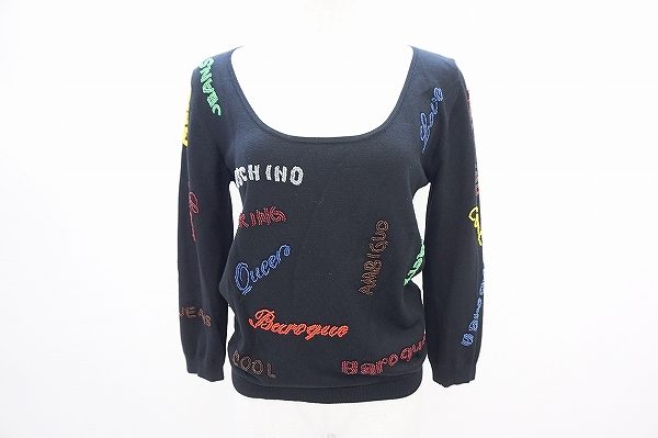 ポップ×上品な組み合わせがレア！モスキーノのセーターをお売りいただきました