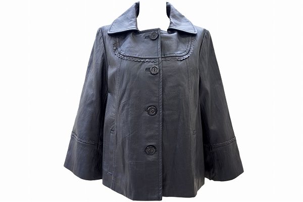 レア素材の豚革で上品着こなしが叶う！ヒロコビスのレザージャケットをお売りいただきました