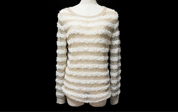 上品なボーダーが注目ポイントです！ダーマのボーダーニットをお売りいただきました