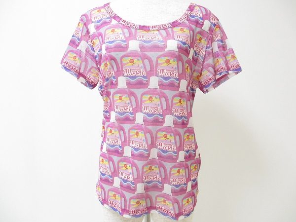 細やかな印象のピンクが柔らかいイメージに！プリーツプリーズのカットソーをお売りいただきました