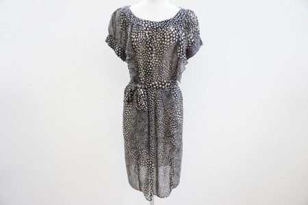 透明感を演出できる透け感がポイント！モガ  ベルト付きワンピースをお売りいただきました