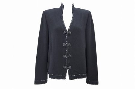 細部までこだわりぬいたデザインに注目！セントジョンのニットジャケットをお売りいただきました