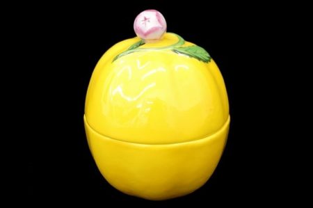 インテリアとして置いても可愛い1点！ヘレンド レモンの小物入れをお売りいただきました