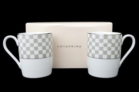シンプルななかにも気品溢れる！アンテプリマ ノリタケのペアカップをお売りいただきました