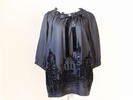 レアな丈七分袖が清楚な雰囲気にしてくれる！イクコのカットソーをお売りいただきました