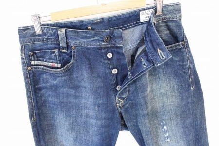 ラクチンで無料の出張買取にてディーゼルのデニムを買取いたしました
