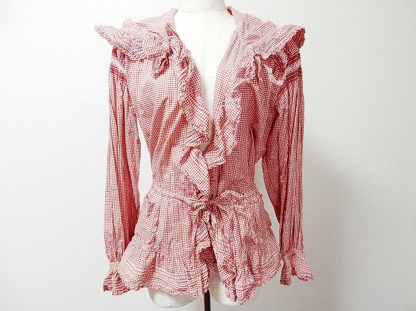 どこか可憐な雰囲気が特長!ピンクハウスのシャツブラウスを買取しました