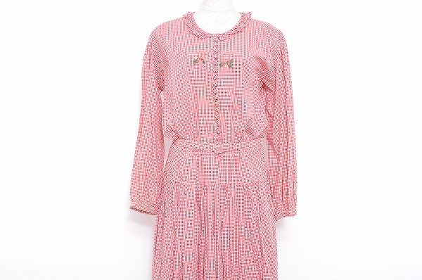 優しく可愛らしくも大人っぽさが叶う!ピンクハウスのワンピースを買取しました