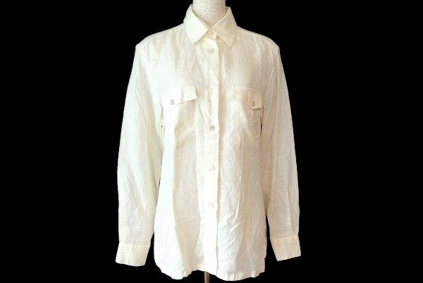 きりりとした印象を作り上げる！マックスマーラのリネンシャツを買取しました