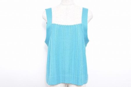 さわやかなブルーが涼し気！斉藤都世子のカットソーを買取しました