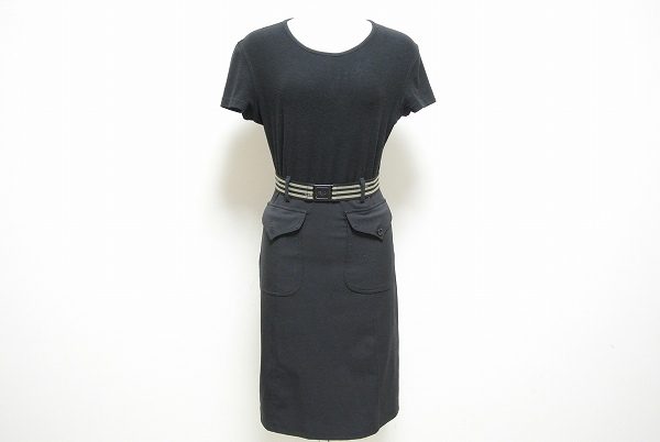飾り気のないデザインで品の良さをアピール!フェンディのワンピースを買取しました