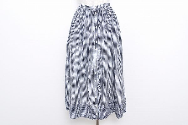 優しい雰囲気がプラスできる!ピンクハウスのギンガムチェックスカートを買取しました