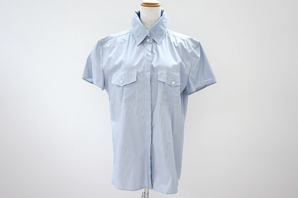 清らかな印象をアップできる!シャネルのシャツブラウスを買取しました