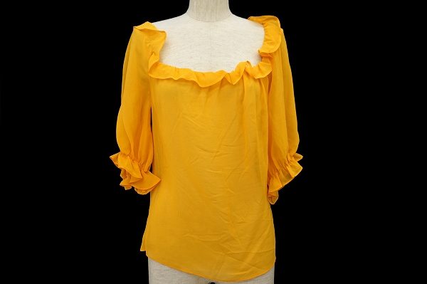 ビタミンカラーでより明るい印象に！ドルチェ＆ガッバーナのブラウスを買取しました