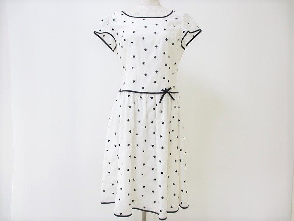 さわやかドットが可愛い！エムズグレイシーのワンピースを買取しました