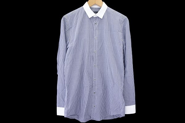 清潔感のあるスマートな印象に!グッチの長袖シャツを買取しました