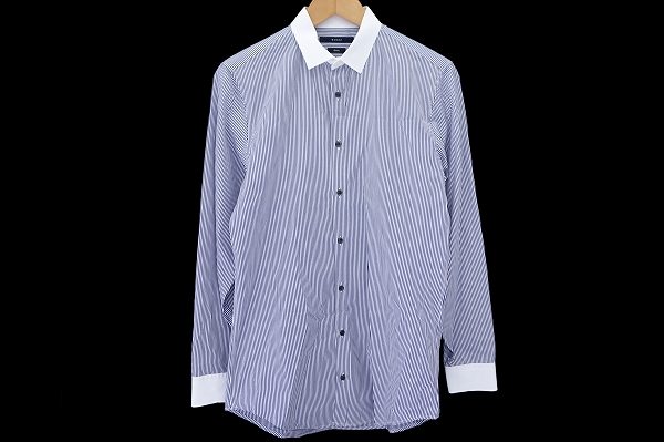 繊細ストライプでスマートさをプラス!グッチの長袖シャツを買取しました