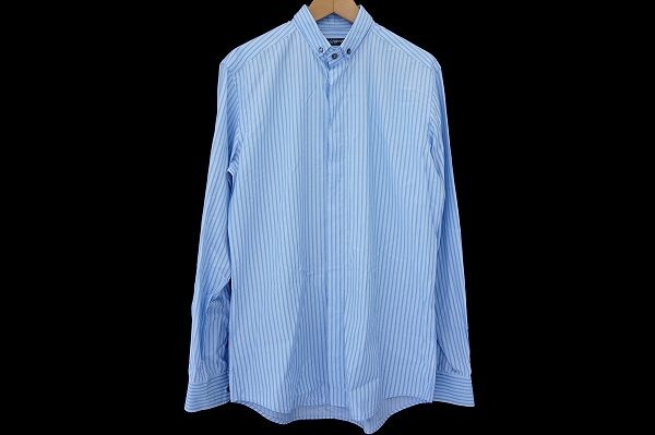 涼し気シャツですがすがしい印象に！ドルチェ＆ガッバーナのメンズ長袖シャツを買取しました