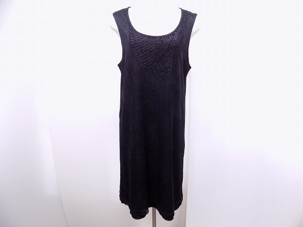一枚は持っておきたい！黒ノースリーブワンピース タルボットのワンピースをお売りいただきました