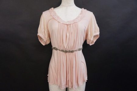 落ち着いたピンクでしっとりとした印象に！ブルーガール ブルマリンのカットソーを買取しました