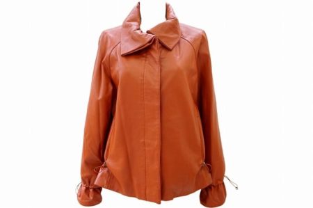 明るめブラウンでパワフルさも演出！ジュビアンのレザージャケットを買取しました