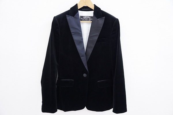 高貴さをアップさせるベロア素材！ディースクエアードのメンズジャケットを買取しました