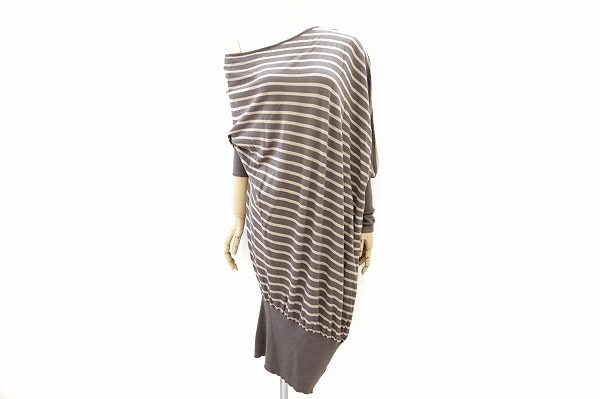 異色デザインでファッショナブルに決まる!イエナのボーダーワンピースを買取しました